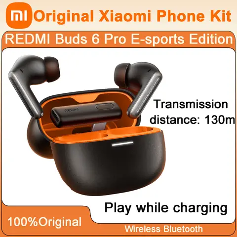 Original Xiaomi Redmi Buds 6 Pro E-sports Edition Wireless Bluetooth Earphone In-Ear Lossless Audio Microphone Headphone 67W