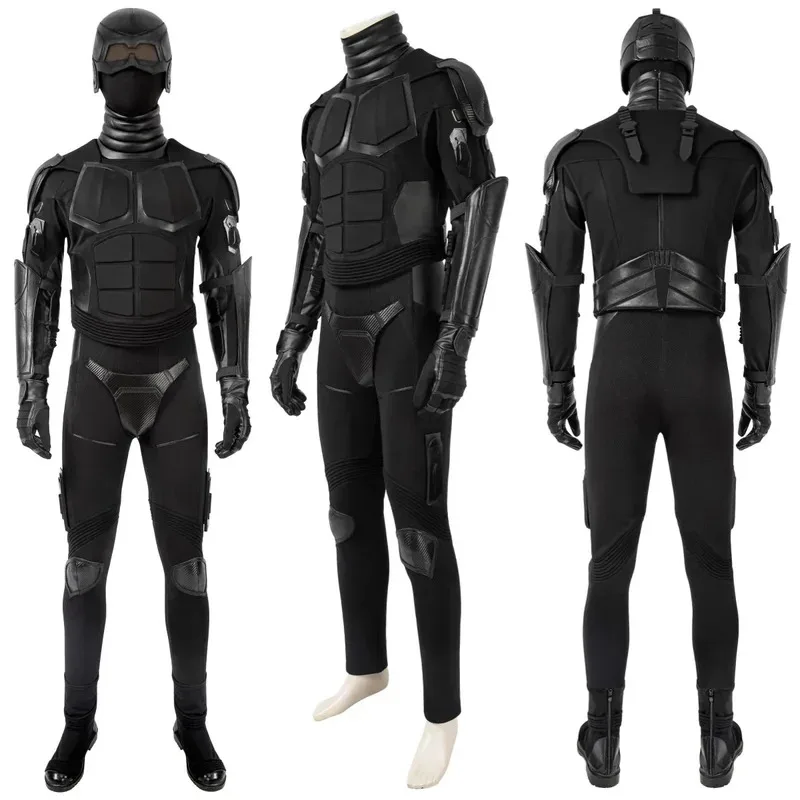 

Costume The Boys Black Noir Cosplay Costumes High Quality Man Battle Outfit Halloween Comic Con Fancy Dress Suit goi/6