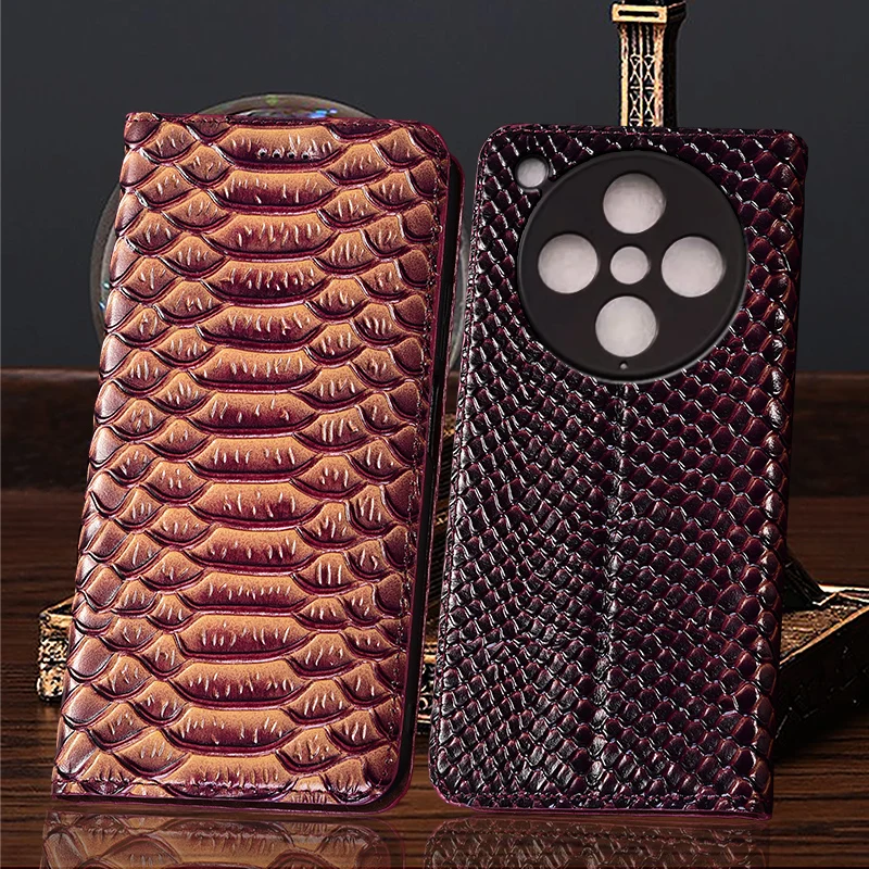 

Для OPPO Find X X2 X3 X5 X6 X7 X8 X8S Pro Plus Ultra Lite Dragon Scale Pattern из натуральной кожи, чехол-раскладушка для телефона из воловьей кожи