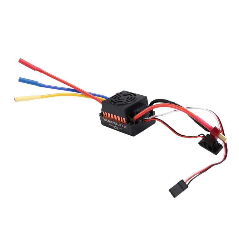 A52T 2X Brushless Motor 60A Waterproof ESC Electric Speed Controller For 1/10 1/12 1/16 RC Car Parts Accessories