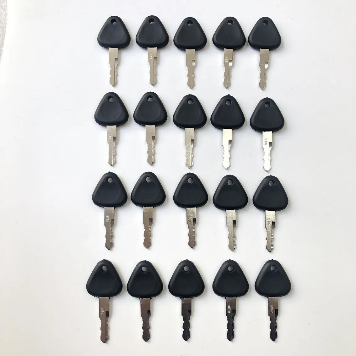 

20PCS 888 Key For SDLG Heavy Equipment Backhoe Excavator Loader Start Switch