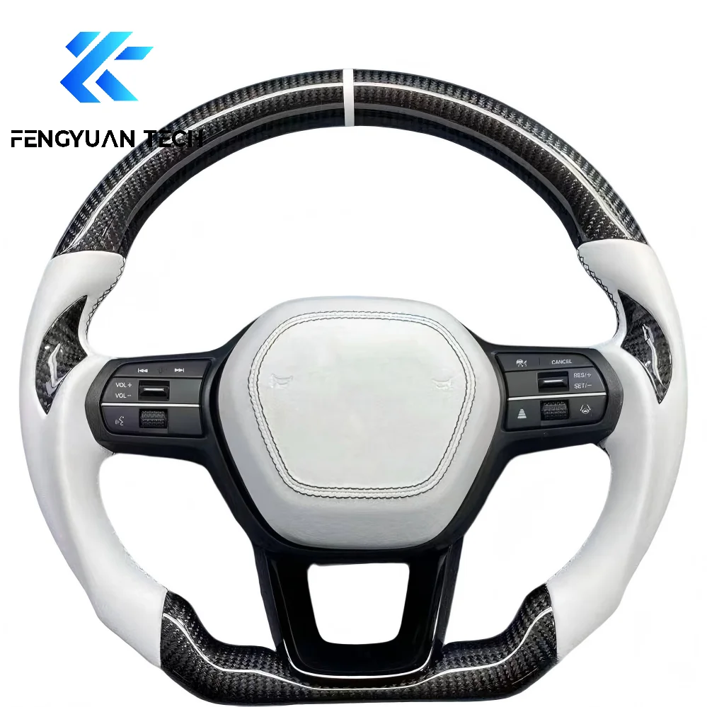 Custom Forged Carbon Fiber Steering Wheel for honda civic Gen Accord 10th 9th 11th Fl Acura Integra DC2 DC5 CV1 DE4 Rsx Tsx Tlx