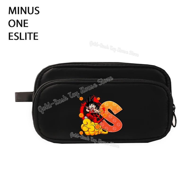 Draken Bal Brief A-Z Potlood Tas Anime Son Goku Grote Capaciteit Etuis Student School Briefpapier Jongen Meisje Pen Box Case