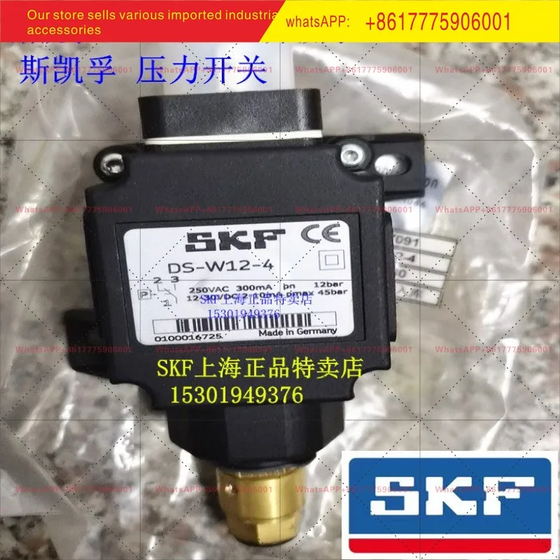 SKF DS-W12-4 Interruptor de presión electrónico DSA1-S12W-1M1A Bomba de lubricante DS-W1-4