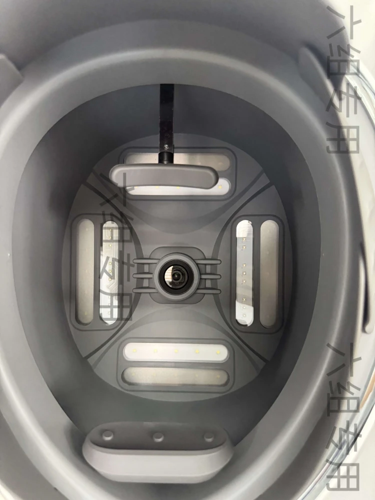 محلل صور الجلد ثلاثي الأبعاد Ai مقاس 21.5 بوصة بكسل عالي الوضوح مسح الوجه بالكامل متعدد الطيف كشف رطوبة فروة الرأس