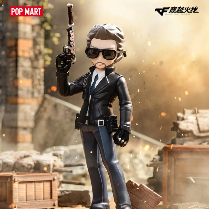 POP MART CROSSFIRE The Spirit Fox Blade Series A Style Blade Defender Anime Action Figure Ornament Figurines Home Decor Desktop