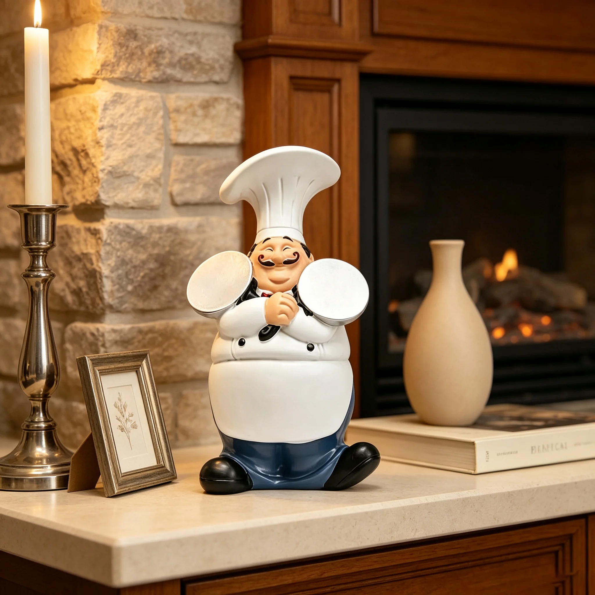 Chef Resin Figurine Tabletop S - Art Craft Restaurant recension och pris