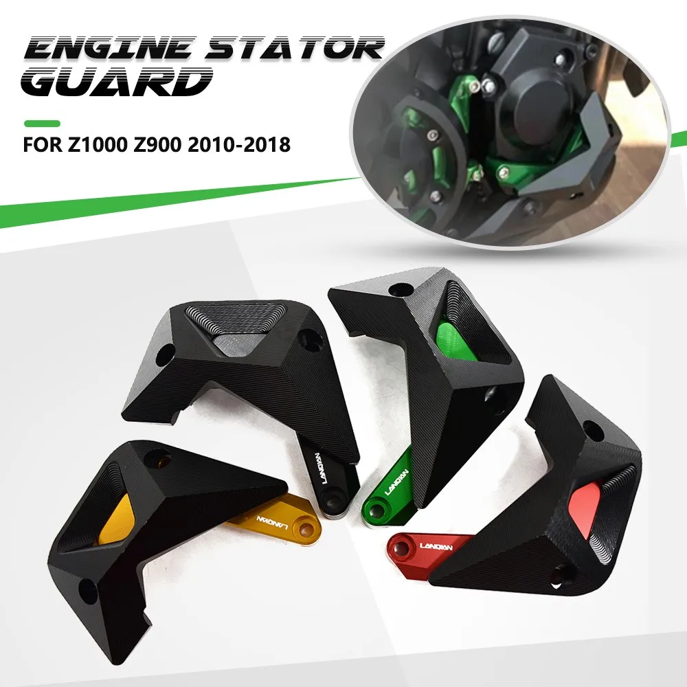 

Для Kawasaki Z1000 2010 2011 2012-2017 2018 Z900 мотоциклетный правый чехол для двигателя Saver Cover Guard Crash Pad Frame Slide Z 900 1000