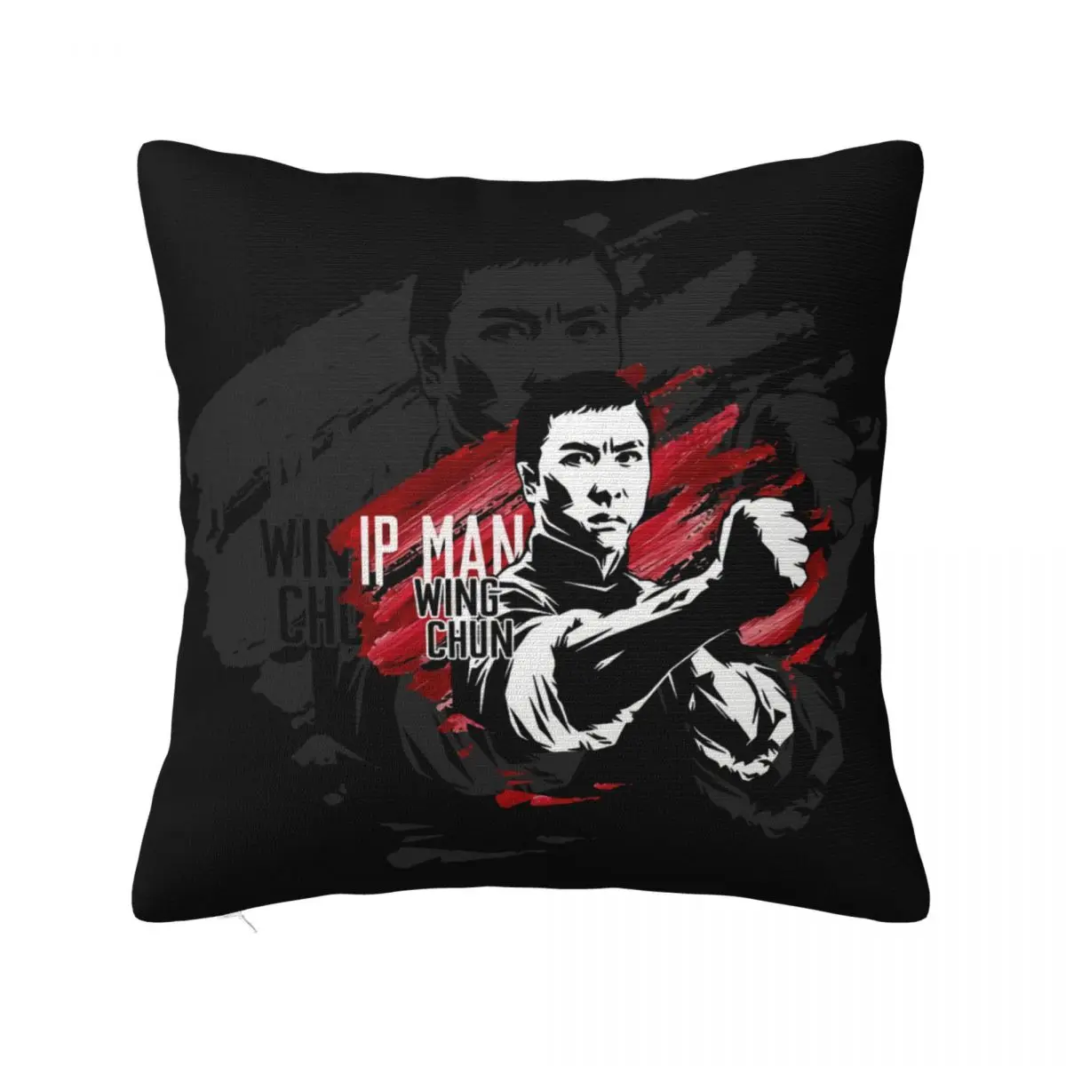 New Popular Ip Man 3 Kungfu Wing Chun Movie Mens Black S 3Xl Design Promotion Famous Pillow Case