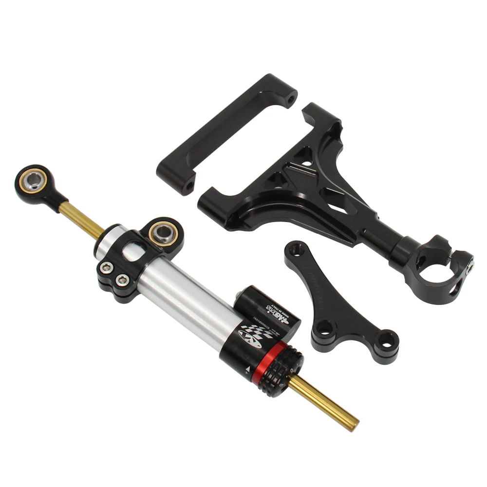 Accessories Adjustable Steering DamperZ1000 Steering Stabilize Dampers Bracket Kit Motorcycle For KAWASAKI Z1000 Z750 2003-2009