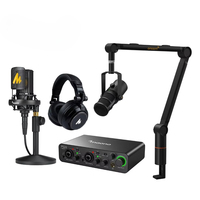 MAONO PS22 Programmable Audio Interface Recording Microfono Routing Software Monitor Headsets for Podcasting Recording Interview