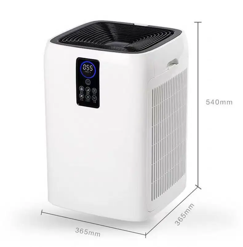 Flexibel voor gebruik in ziekenhuisgymnastiek of hal Slimme draagbare Hepa-luchtreiniger voor thuis en huisdieren voor kamers