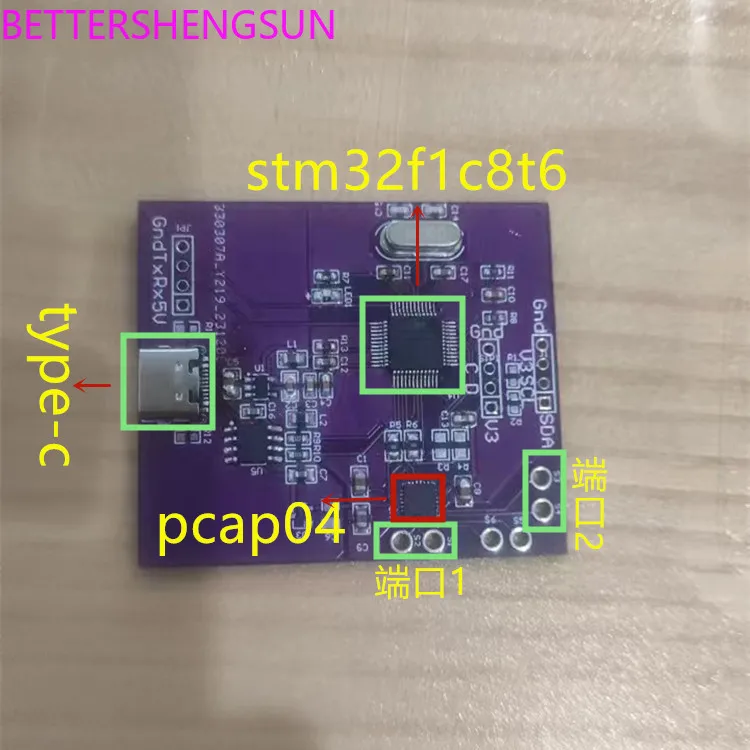 Capacitance Measurement Module pcap04 01 Level Touch Tilt Weight humidity Pressure distance displacement matrix