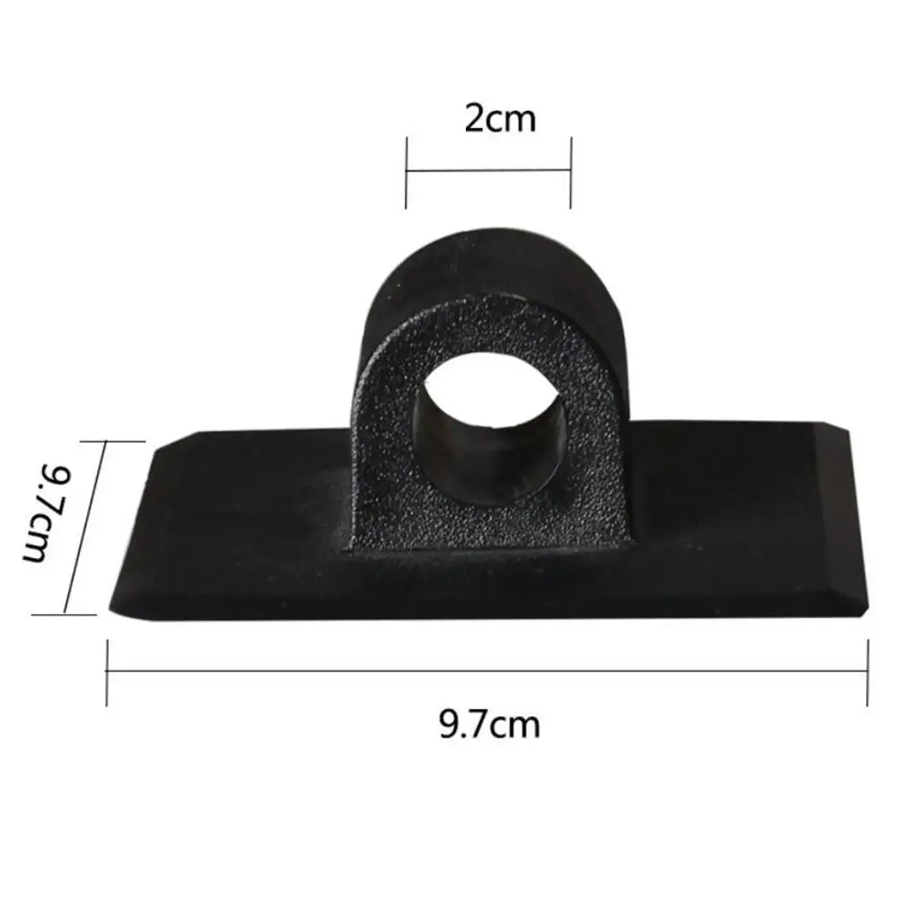 Kayak Motor Mount Holder Bracket Durable PP Polypropylene Boat Accessory for Canoe Fishing Marine Applications