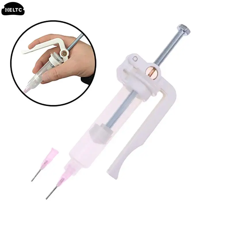 New Solder Paste Extruder Circuit Board Repair Welding Oil Booster UV Glue Gun Syringe Propulsion Tool Soldering Accessorie Tool