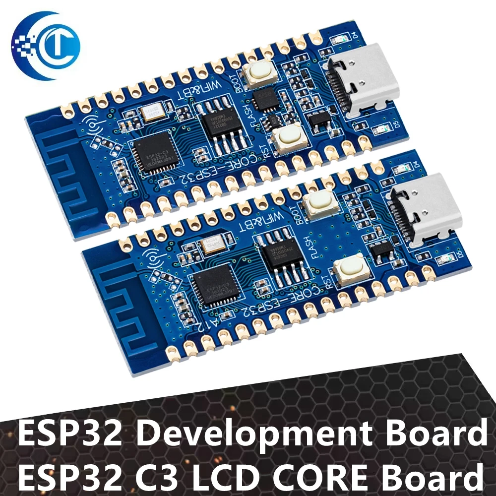Scheda di sviluppo ESP32-Scheda NORE LCD ESP32 C3! Antenna 2.4G integrata, IDF a 32 pin, WiFi+ Bluetooth ideale per Arduino e Micropython