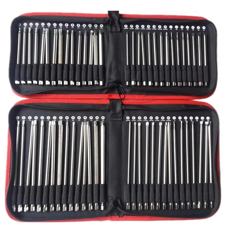 My Home 30Pcs Set 150Mm S2 Steel Magnetic Screwdriver Bits 1/4 Inch Hex Shank Power Tools Slotted Square Torx