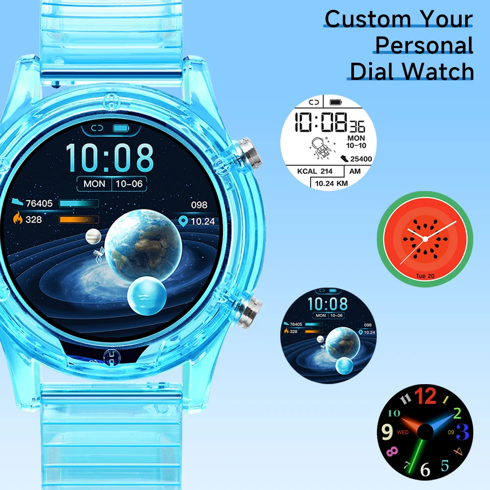 New Smart Watch For Men RAM 128M Health Monitoring Voice Assistant Local Music Bluetooth Call Dual Mode Dual UI