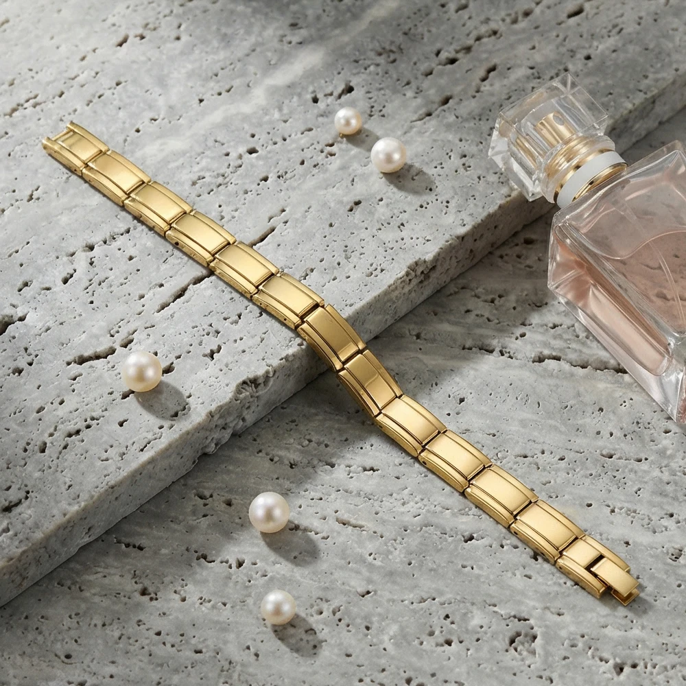 Neuer Trend: Schmale 7mm Italienische Charm-Armbänder aus Edelstahl für Damen und Herren, Modische Handgefertigte Schmuckgeschenke – Detail 5