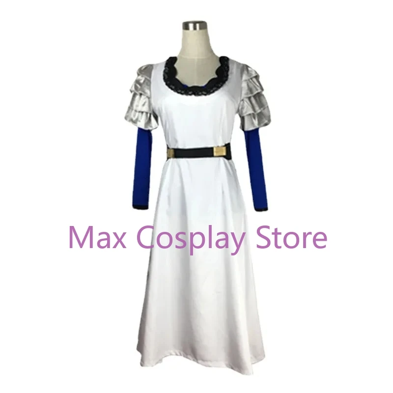 Max Cos Anime Kamishiro Rize Cosplay Costume Wig Glasses Hair Band Shoes Long Sleeve Dress Accessories Women Role Play Suits