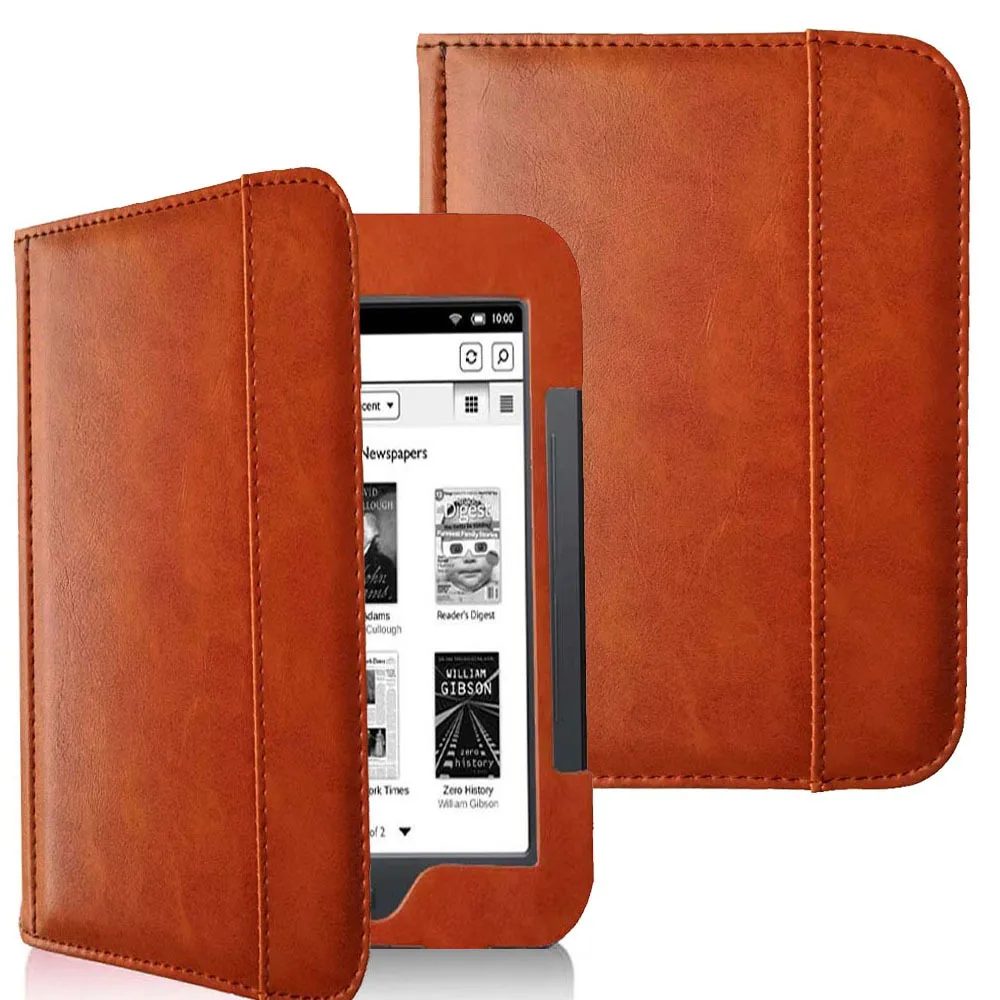 

Подходит для кожаного чехла для электронной книги Barnes&Noble Nook, защитного чехла Nook2, корпуса Nook3, защиты Simple Touch «все включено»