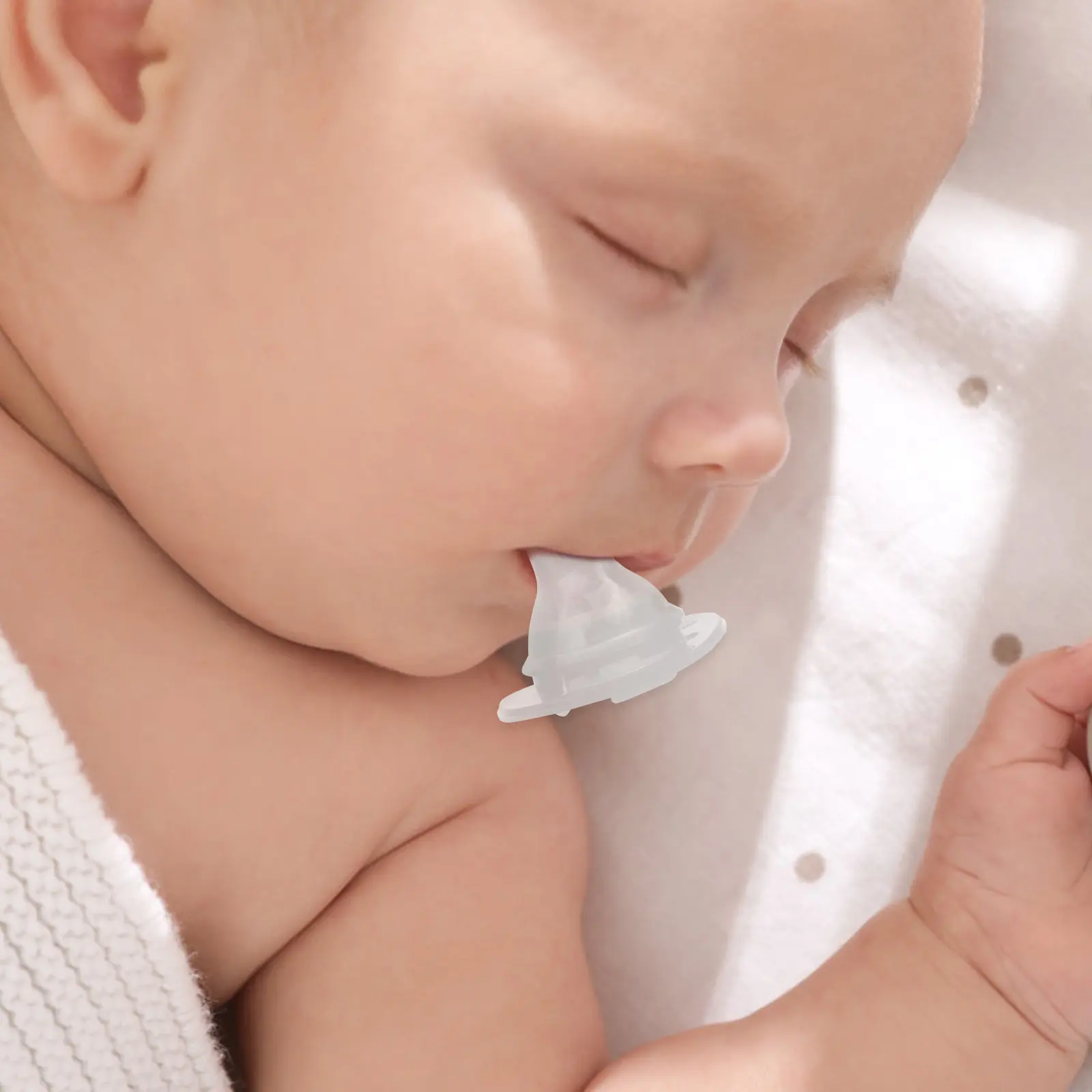 

20pcs Silicone Nipples Replacement Baby Bottle Nursing Infants Pacifier Gum Friendly Teeth Development