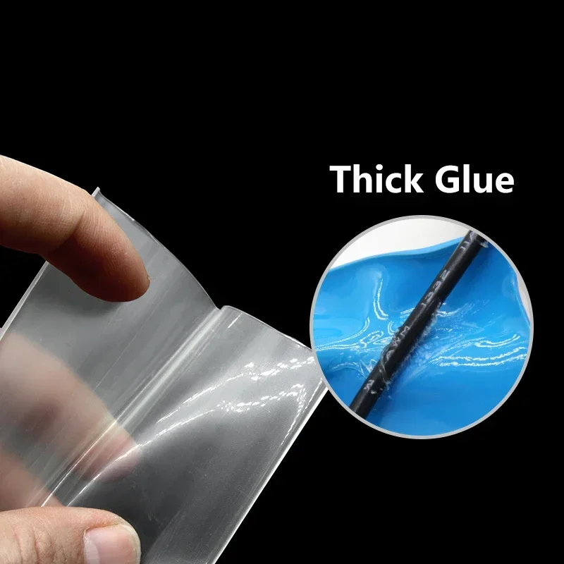 4:1 Heat Shrink Tube With Glue Transparent Φ4 6 8 12 16 20 24 32 40 52mm Dual Wall Thermoretractile Tube ﻿Cable Protector Sleeve