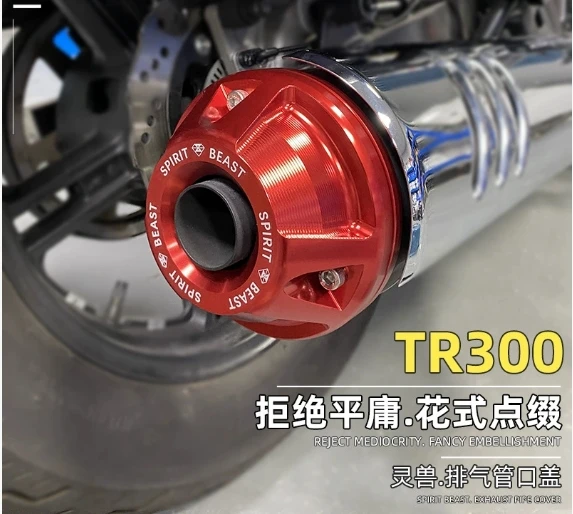

Подходит для декоративной крышки Haojue TR300, модифицированные аксессуары для мотоциклов, изоляционная защитная крышка от ожогов