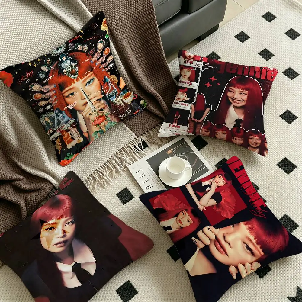 Singer J-Jennie Poupular  Personalized picture text home decorative pillows Household Gifts 45x45cm