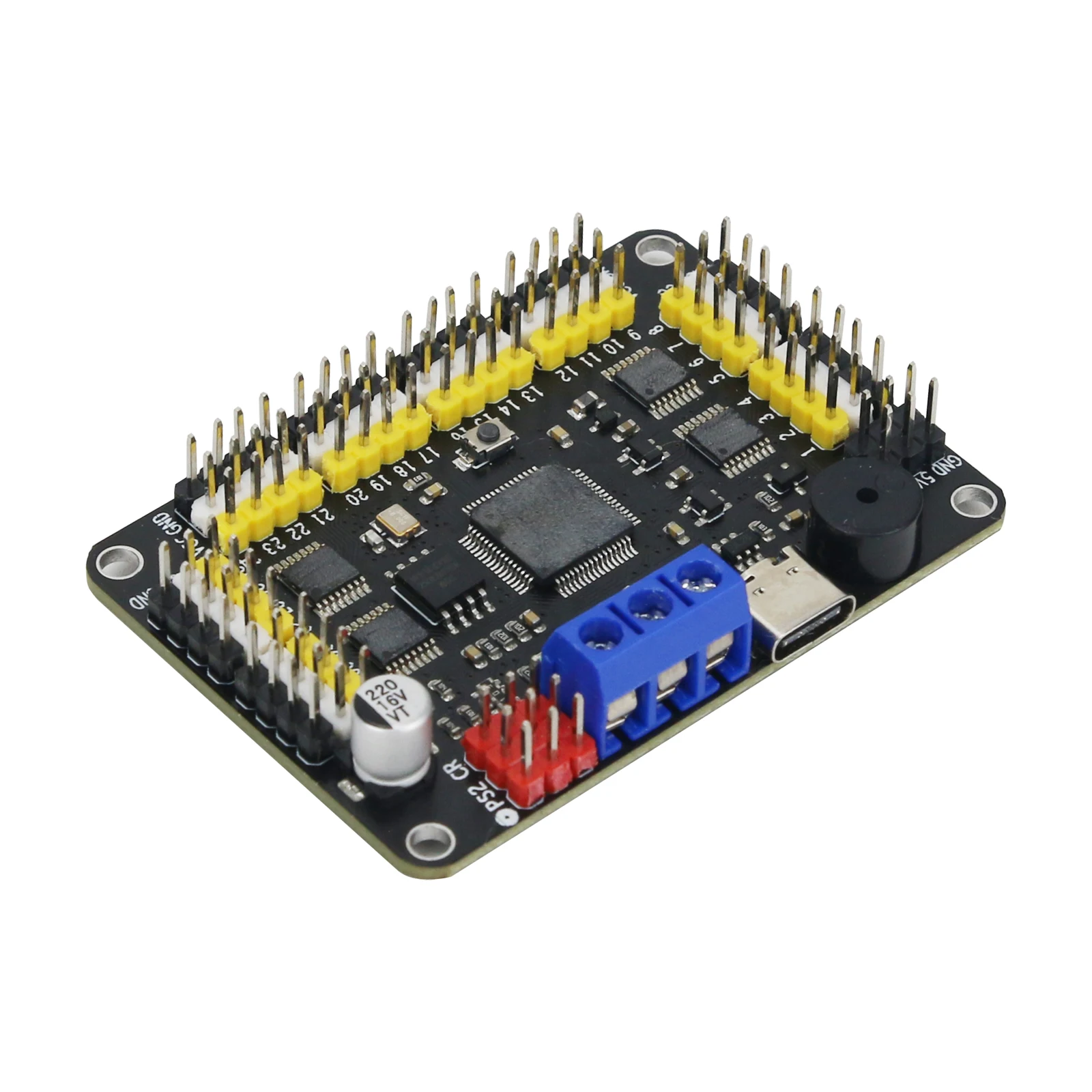 Simplayer-Servo Control Board, PS2 Controller, Alça Receptora para Robô, Plataforma DIY, 32 Canais