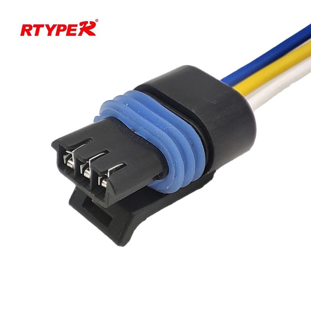 1/5/10 Set 3 Pin Gm Auto Zwarte Krukas Positiesensor Waterdichte Connector Kabelboom Plug 12162182 12162185 12162280