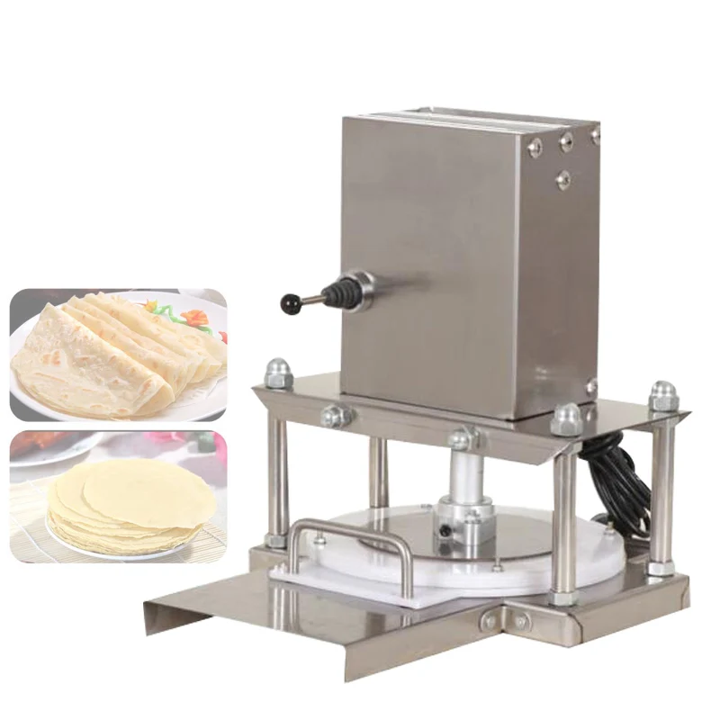 Good Quality Electric Roast Duck Cake Flattening Machine Spring Roll Pastry Cake Pressing Machine