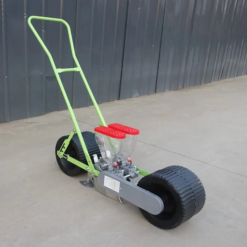 Hand push multi-functional vegetable planter, small coriander fine planter, cabbage spinach celery radish on-demand machine