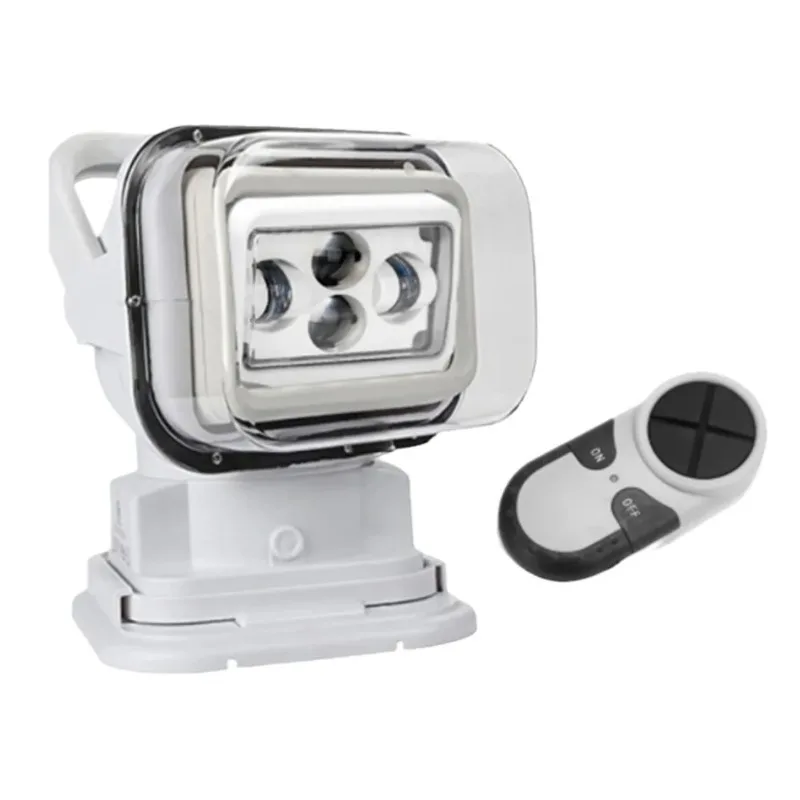 LED Search Light,60W 12V24V Remote Control 360 Degree Rotary,for Truck Off-road 4X4 Boat,Spotlight,Outdoor Working Camping - view 2