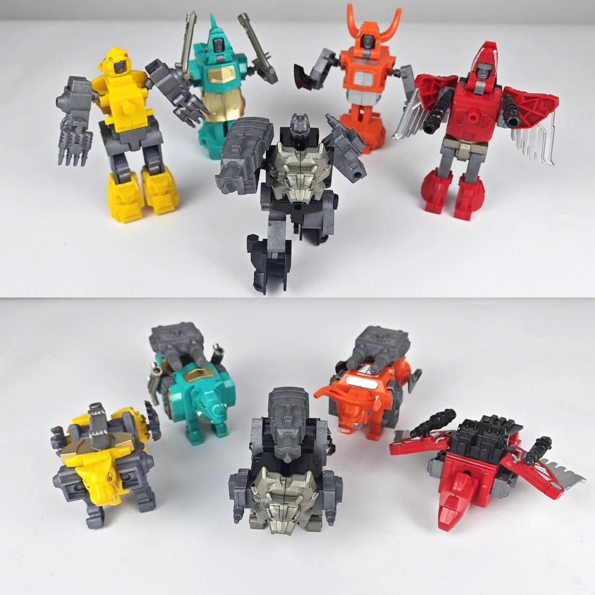 TENGYANG 기계 야수 로봇 변환 16CM 5 IN 1 Predacons Predaking 액션 피규어 어린이 선물