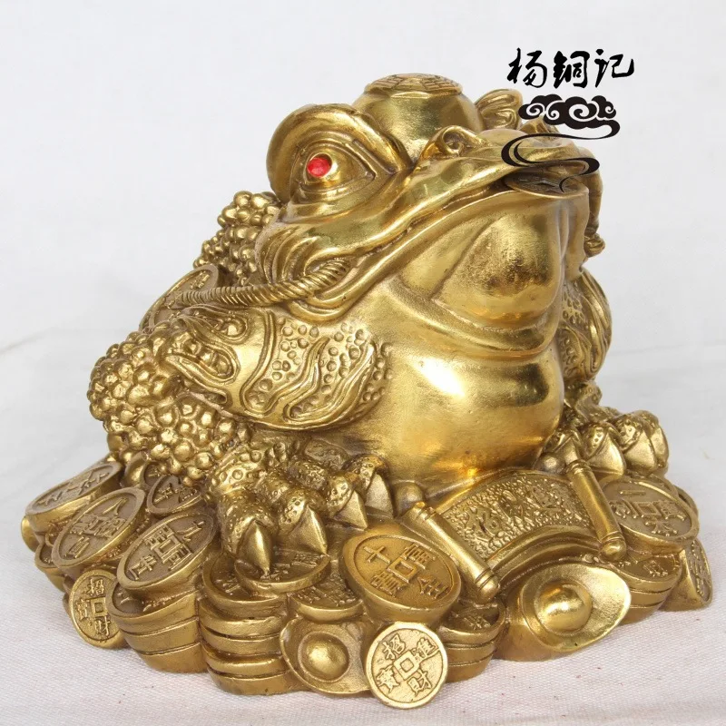 Wholesale And Retail, Copper Money Toad Craft Home Decorations Manufacturer