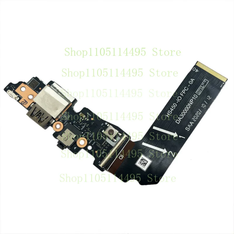 USB Button Board With Cable For LENOVO Ideapad Yoga Slim 7 Pro-14IHU5 O 82NH