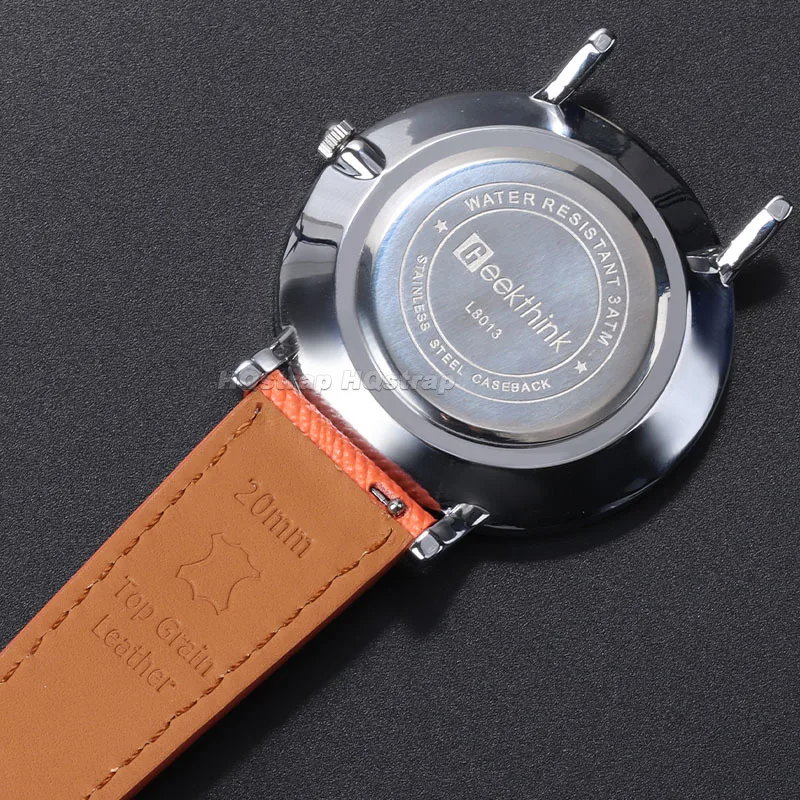 Correa de cuero de 18mm, 20mm y 22mm, correas de reloj suaves, pulsera impermeable, pulsera de liberación rápida para Seiko Band, cinturón deportivo de repuesto