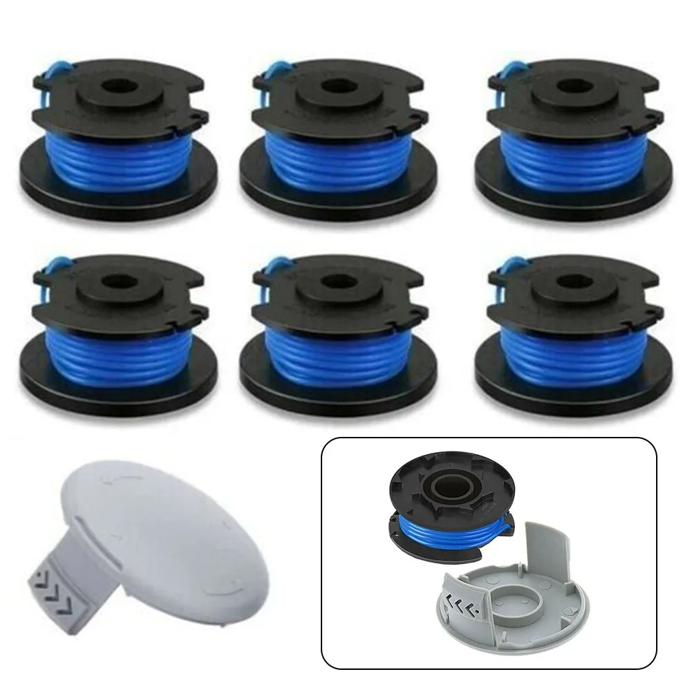 Achieve Fast Cutting Spool With Line Trimmer AC14RL3A Cover Replacement Flexible Nylon Line Replacement Spool Cap