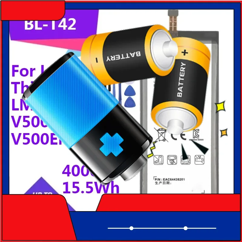 

Аккумулятор BL-T42 для LG V50 ThinQ 5G LM-V500 V500N V500EM V500xm V450 V50S ThinQ 5G G8X + комплект инструментов для ремонта 4000 мАч 15,5 Втч Аккумулятор