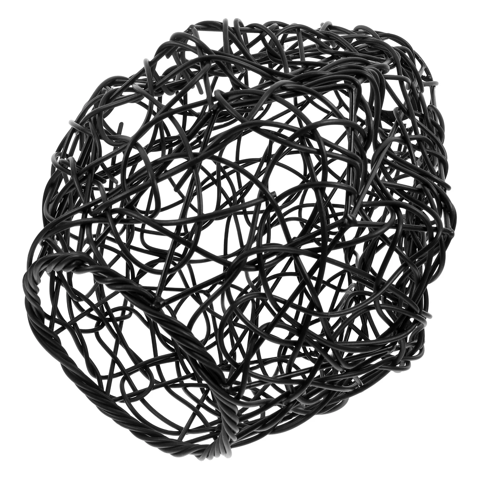 Plastic Woven Pendant Lampshade Hollow-Out Ceiling Light Shade Decorative Cage Fixture Living Room Dining Home Vintage Modern