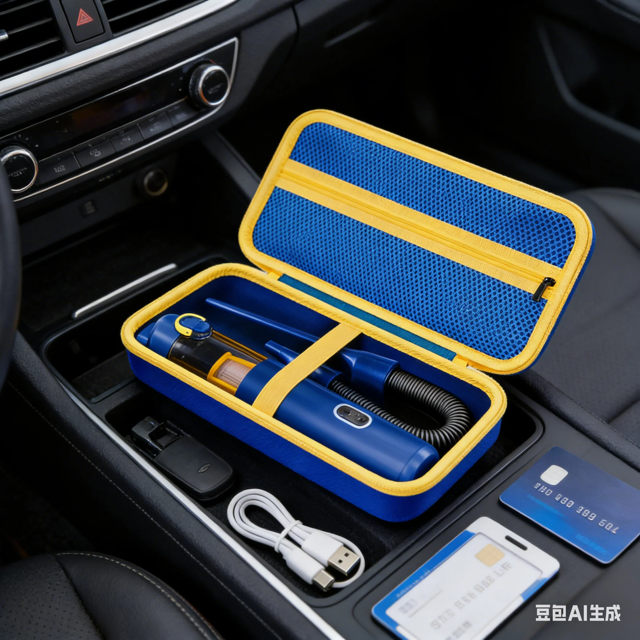 

Vacuum Cleaner Bag For Fanttik Slim V8/V10 Mini Vacuum Cleaner EVA Hard Shell Zipper Storage Bag Replacement Accessories