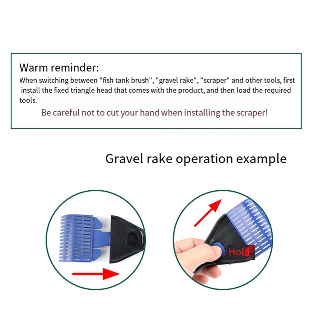 

A51M-инструмент для чистки аквариума с длинной ручкой Щетка для аквариума Щетка для чистки стекла Водная коробка Длинная щетка Длинный стержень для аквариума