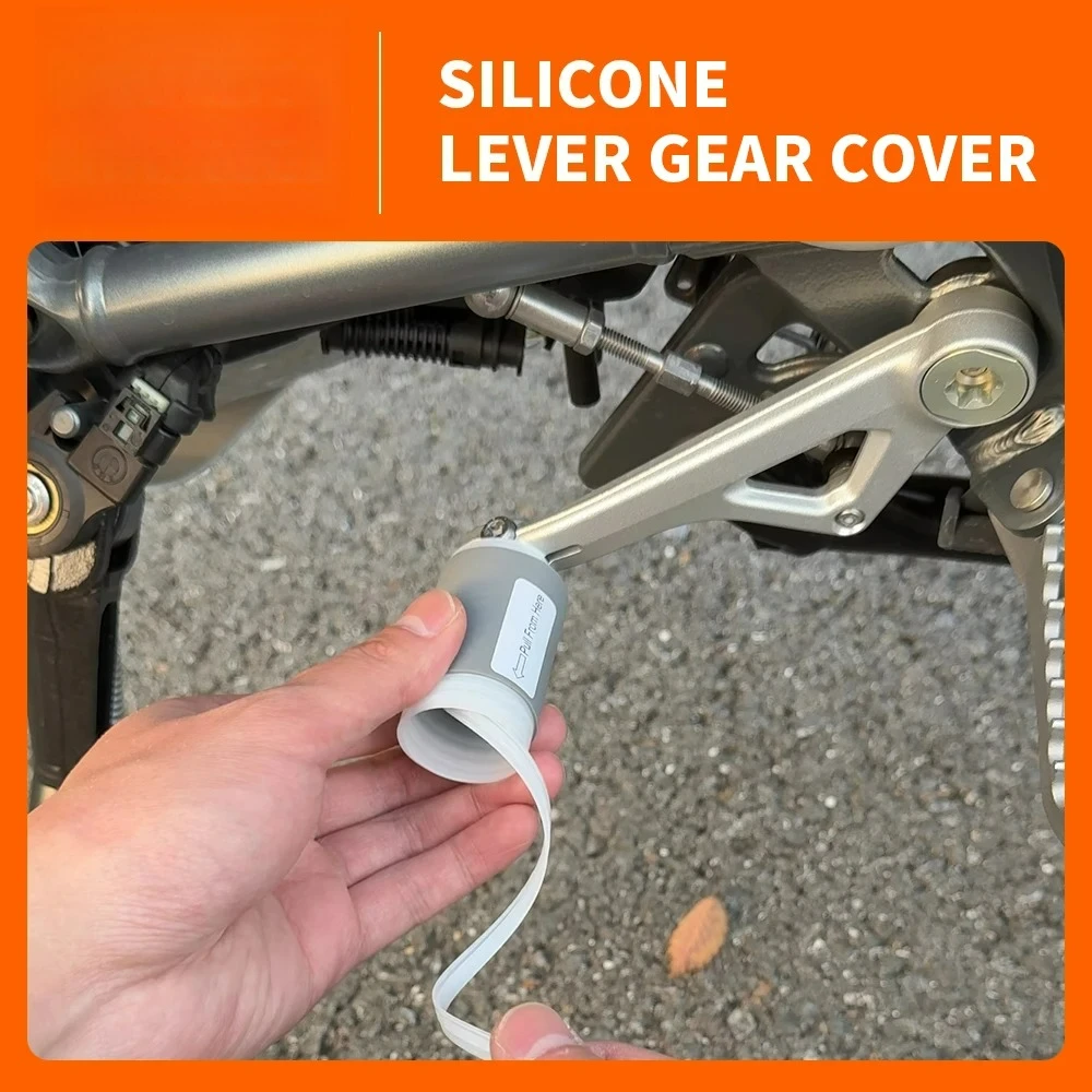 

Motorcycle Rubber Shift Lever Gear Cover Universal 200 250 390 690 790 890 990 Gear Shift Lever Pedal Foot Pad Rubber Cover