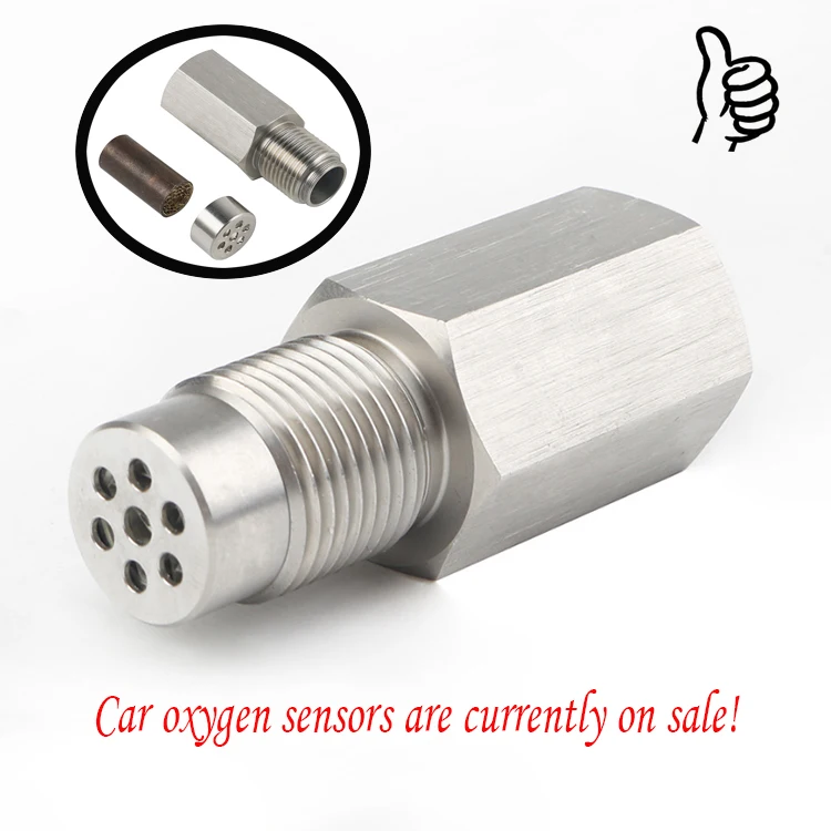 

Adapter Oxygen Sensor M18X1.5 Universal Stainless Steel SS304 Check Engine Light CEL Mini Catalyst O2 Sensor