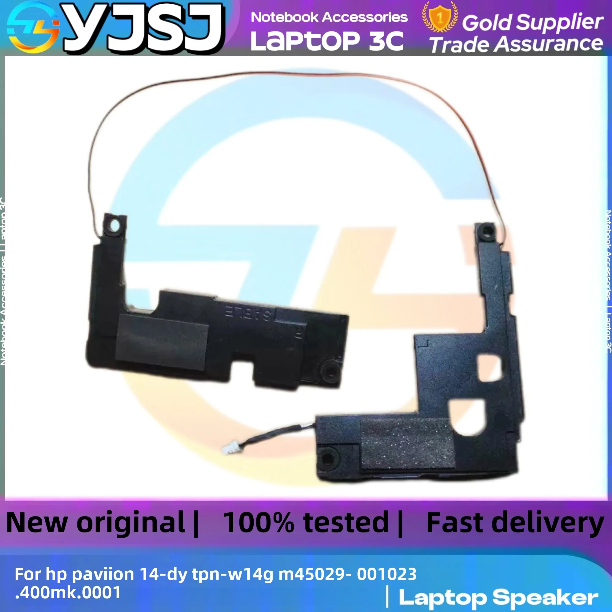 New GENUINE Original Laptop Speaker For HP Pavilion 14-DY TPN-W146 built-in speaker horn audio M45029-001 023.400MK.0001