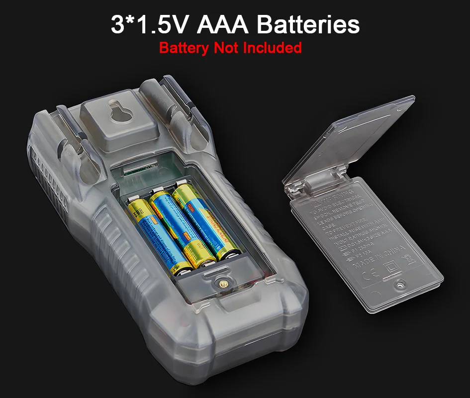 GVDA Digitales Multimeter Elektriker-Widerstandsmessgerät AC/DC-Spannungstester mit Hintergrundbeleuchtung Elektrisches Multimeter – Detail 11