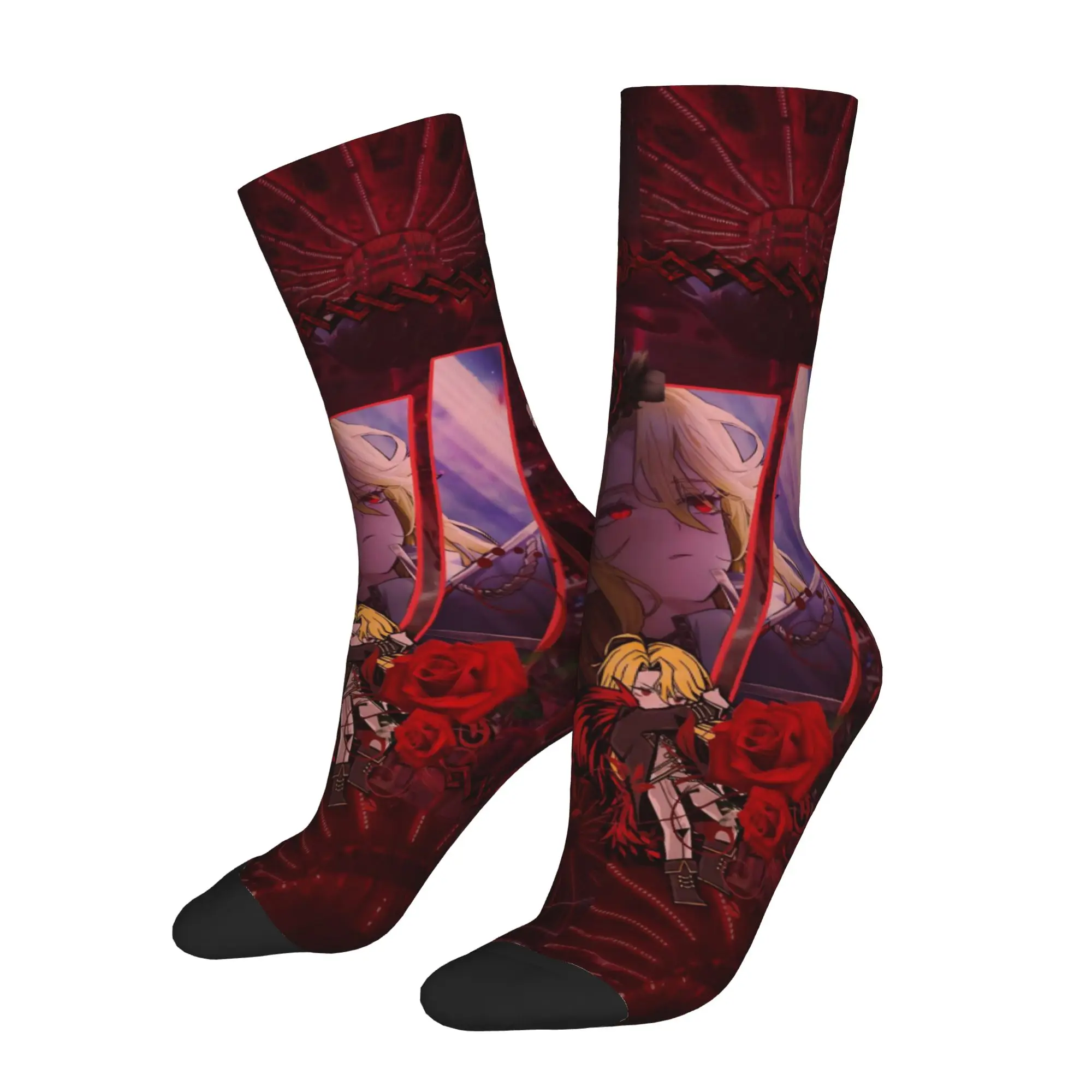 New Women Men Socks Limbus Company Project moon Merch Cute  Sport Socks All Seasons