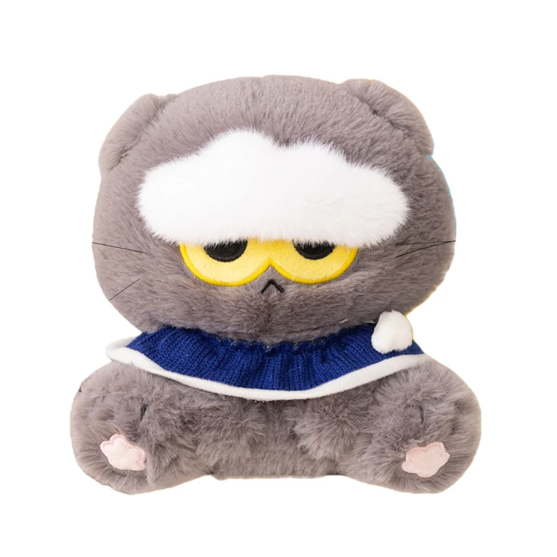 

Nice Funny Gd Zoa Plush Doll Kpop Stuffed Keychain Cute Plush Gray Cloud Cat Doll Fun Bag Pendant Decoration For Fans Kid Gifts