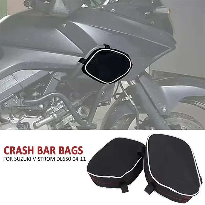 

Для Suzuki V-Strom DL650 DL1000 DL650 DL1000 сумка для аварийной панели мотоциклетная сумка для размещения инструментов рама трехугольная посылка ящик для инструментов